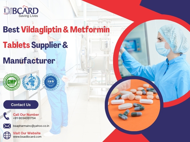 citriclabs | Best Vildagliptin & Metformin Tablets Supplier & Manufacturer