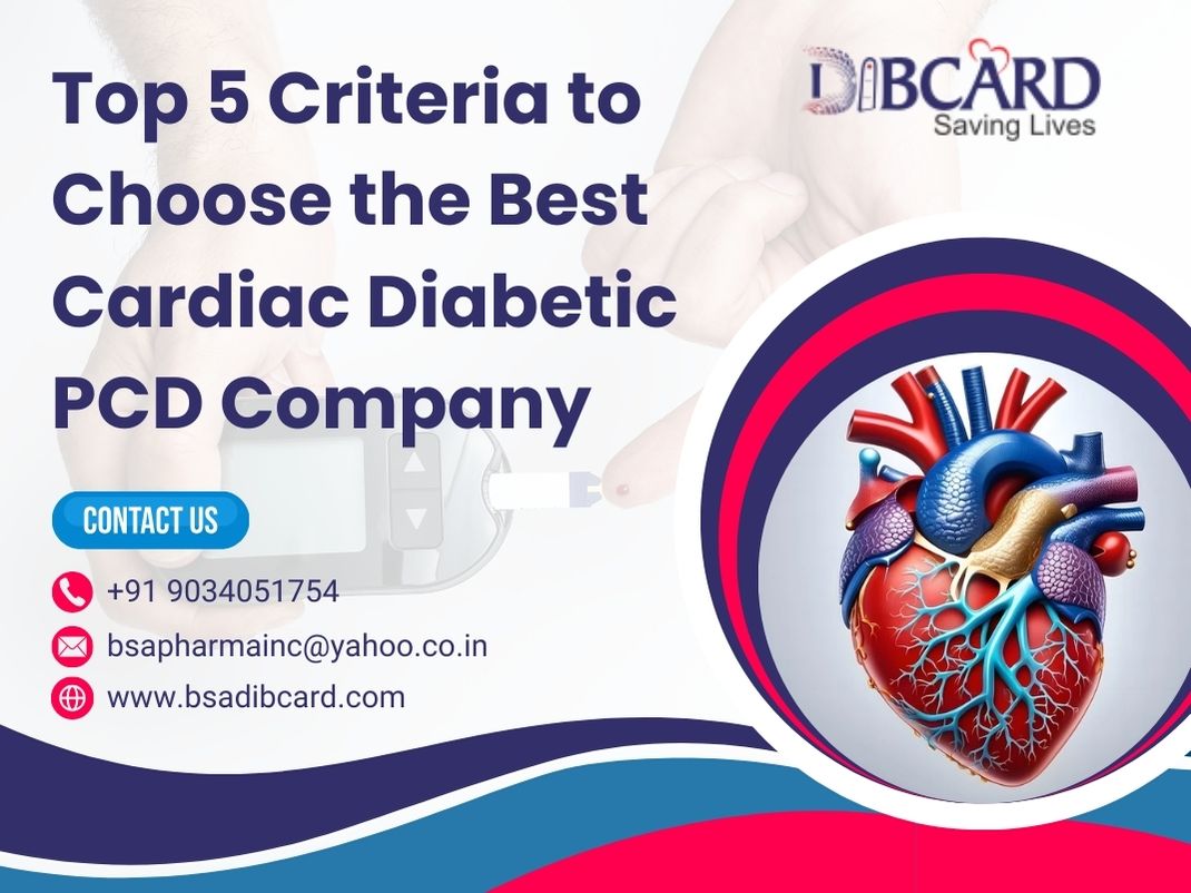 janusbiotech|Top 5 Criteria to Choose the Best Cardiac Diabetic PCD Company 