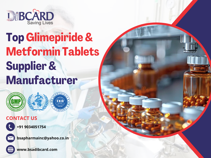 janusbiotech|Top Glimepiride & Metformin Tablets Supplier & Manufacturer 